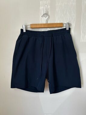 lululemon athletica Men's Navy Athletic Drawstring Shorts